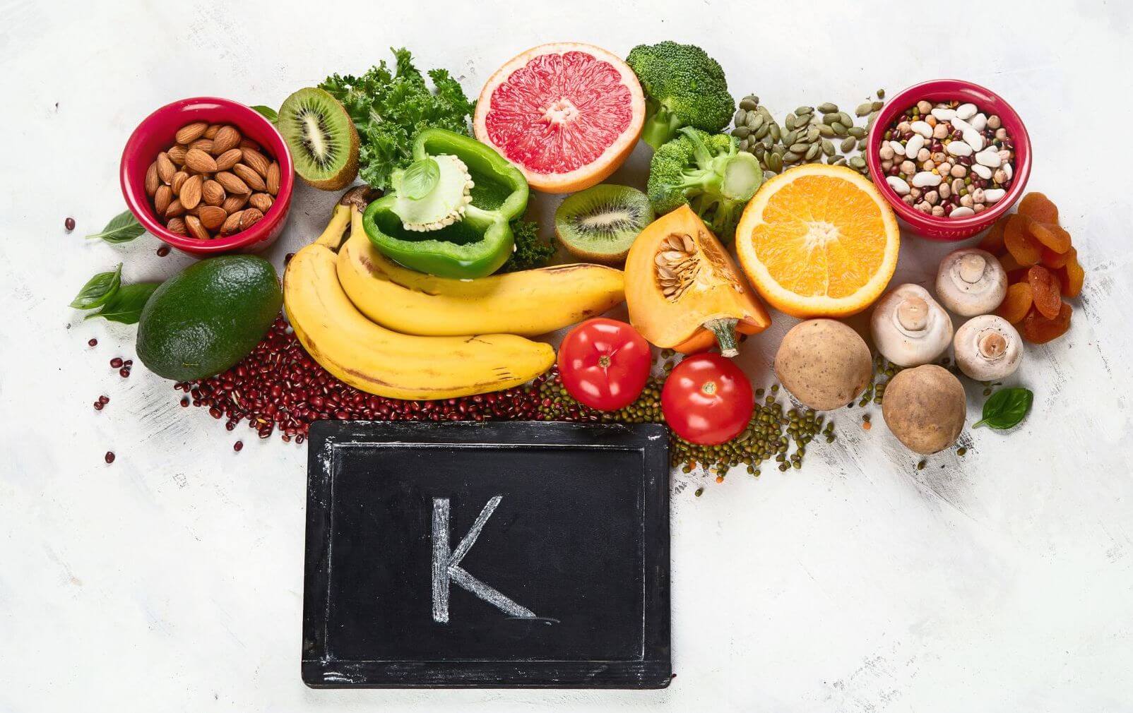 High potassium foods to illustrate content of our high potassium food list