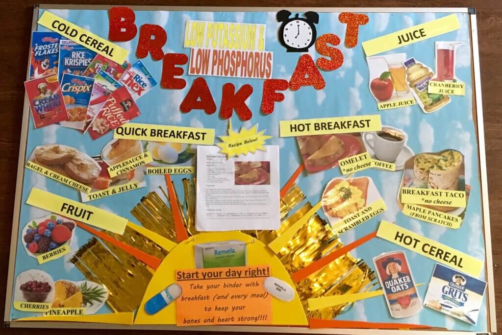 Breakfast Bulletin Board