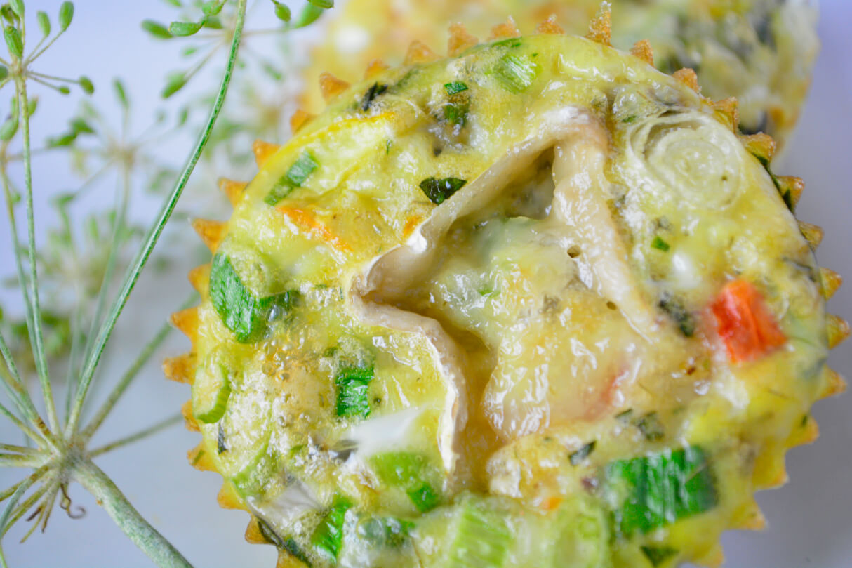 low sodium renal diet breakfast egg cups with fresh herbs | kidney diet | low potassium low sodium breakfast