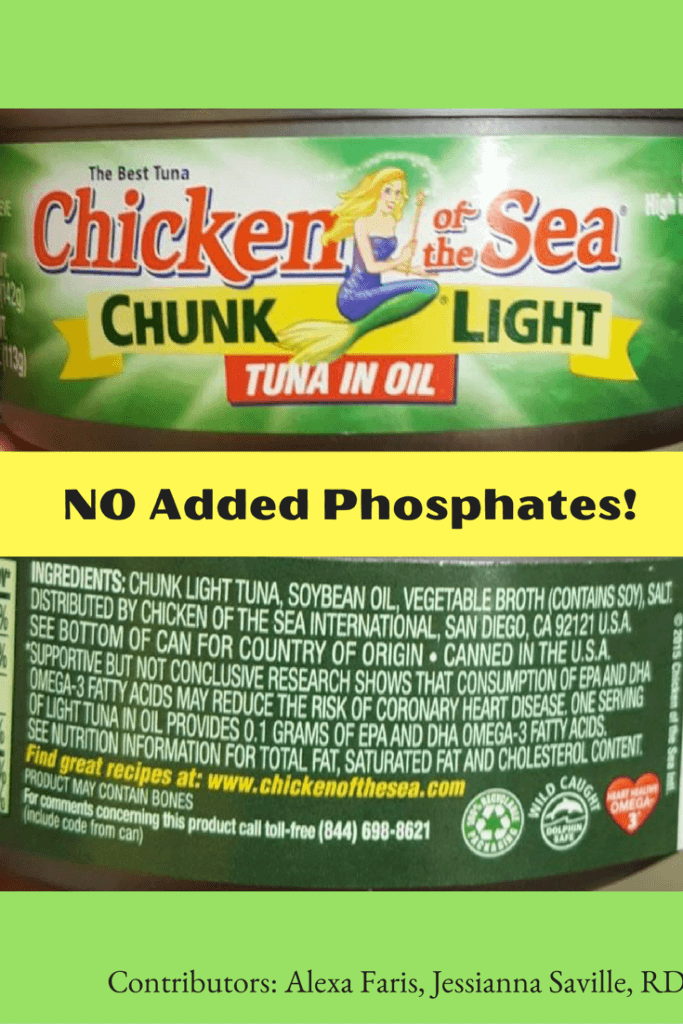 Tuna Without Added Phosphates!