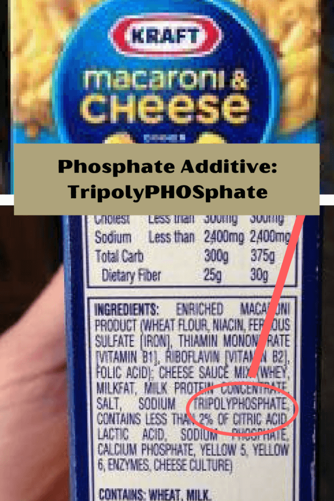 Macaroni With Phosphate Additive