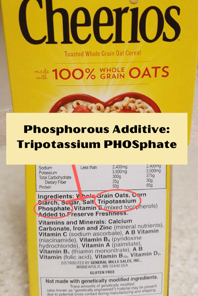 Cheerios With Added Phosphates!