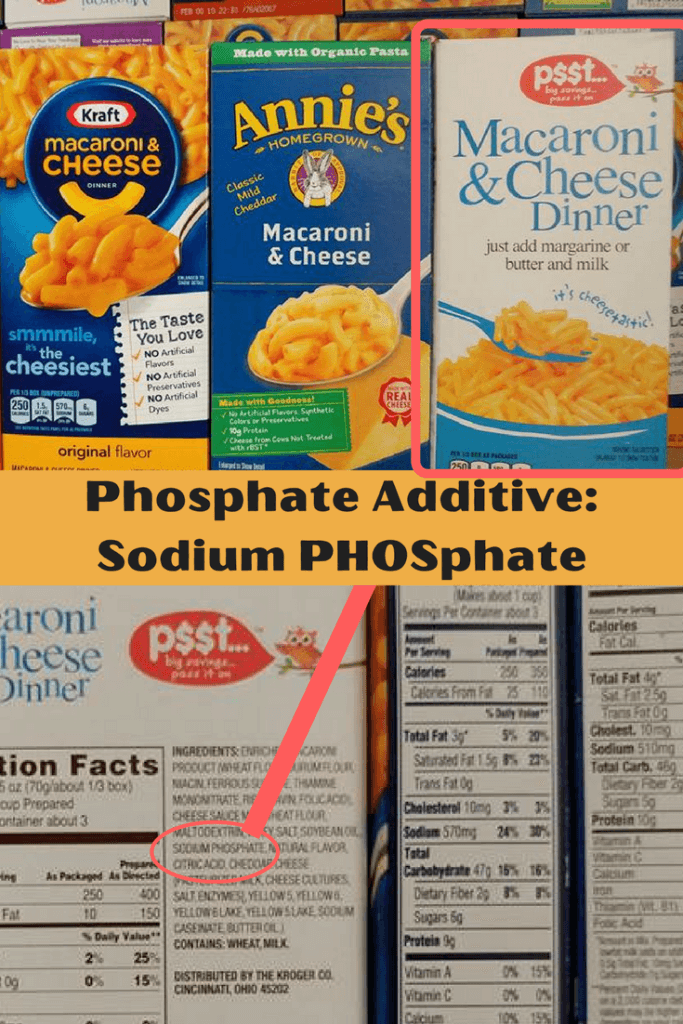 Macaroni Brands With Added Phosphates