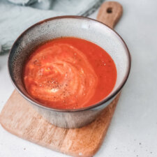 Roasted Red Pepper Soup 4