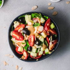 Tomato, Olive, Tahini Salad 7