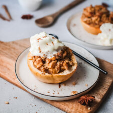 Baked Apples With Crumb Topping 6