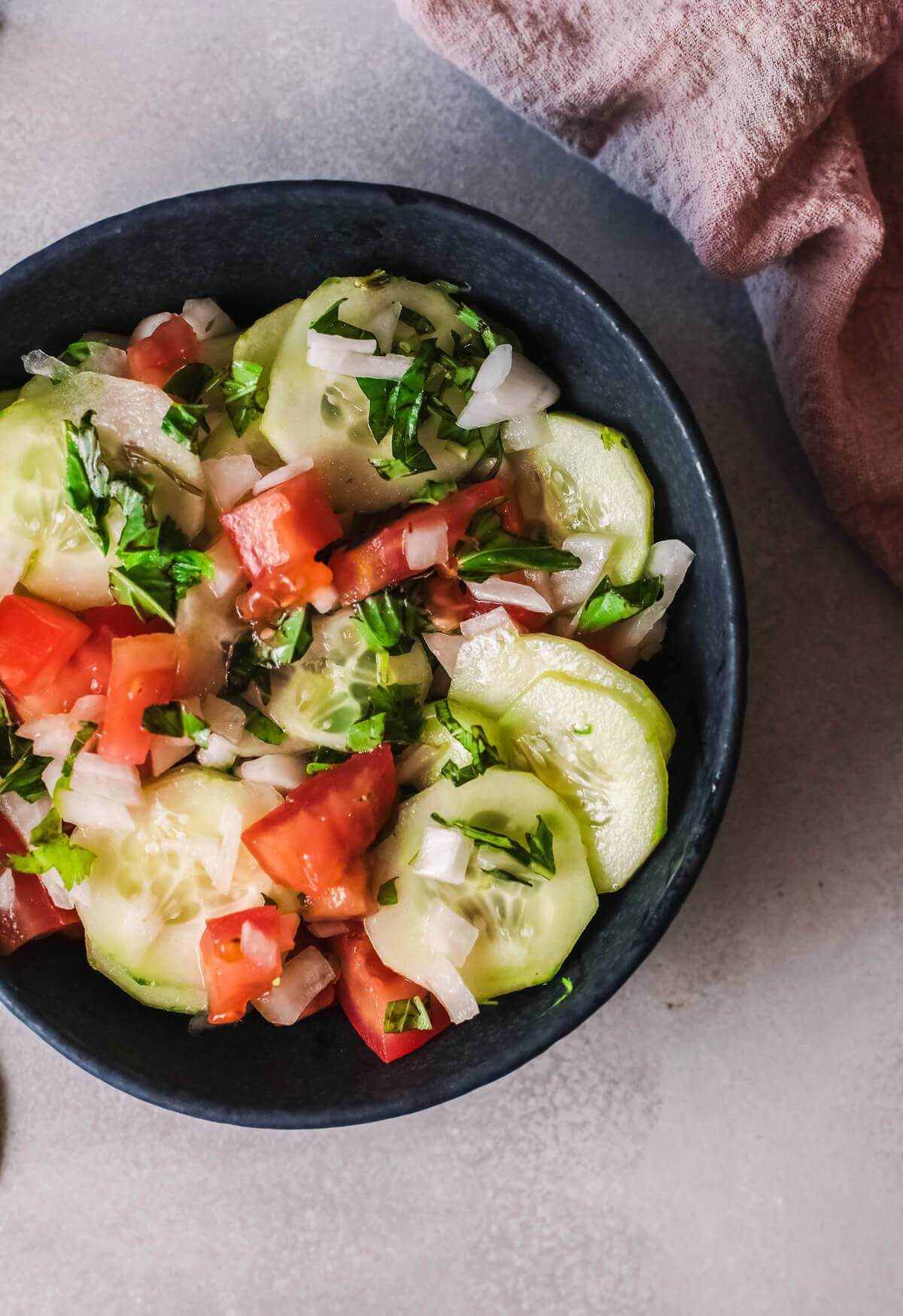 Mediterranean Cucumber Salad 3
