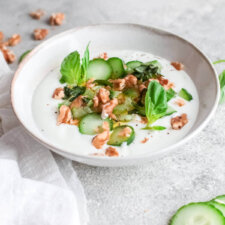 Cucumber&basil Yogurt Bowl Keto Kidney 1