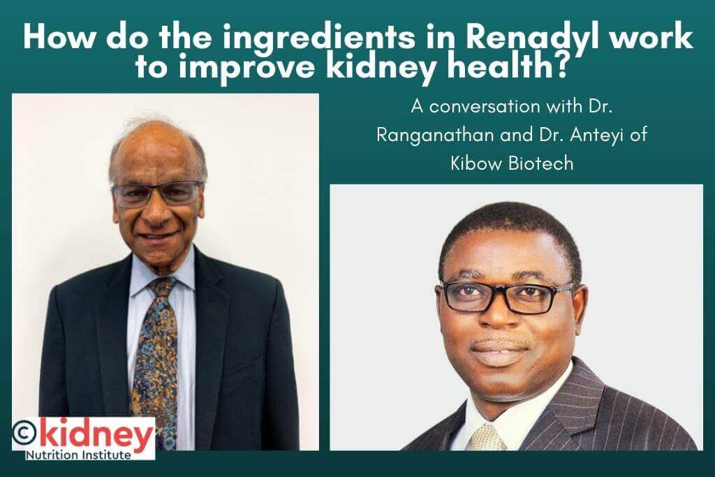 slide for improving kidney health