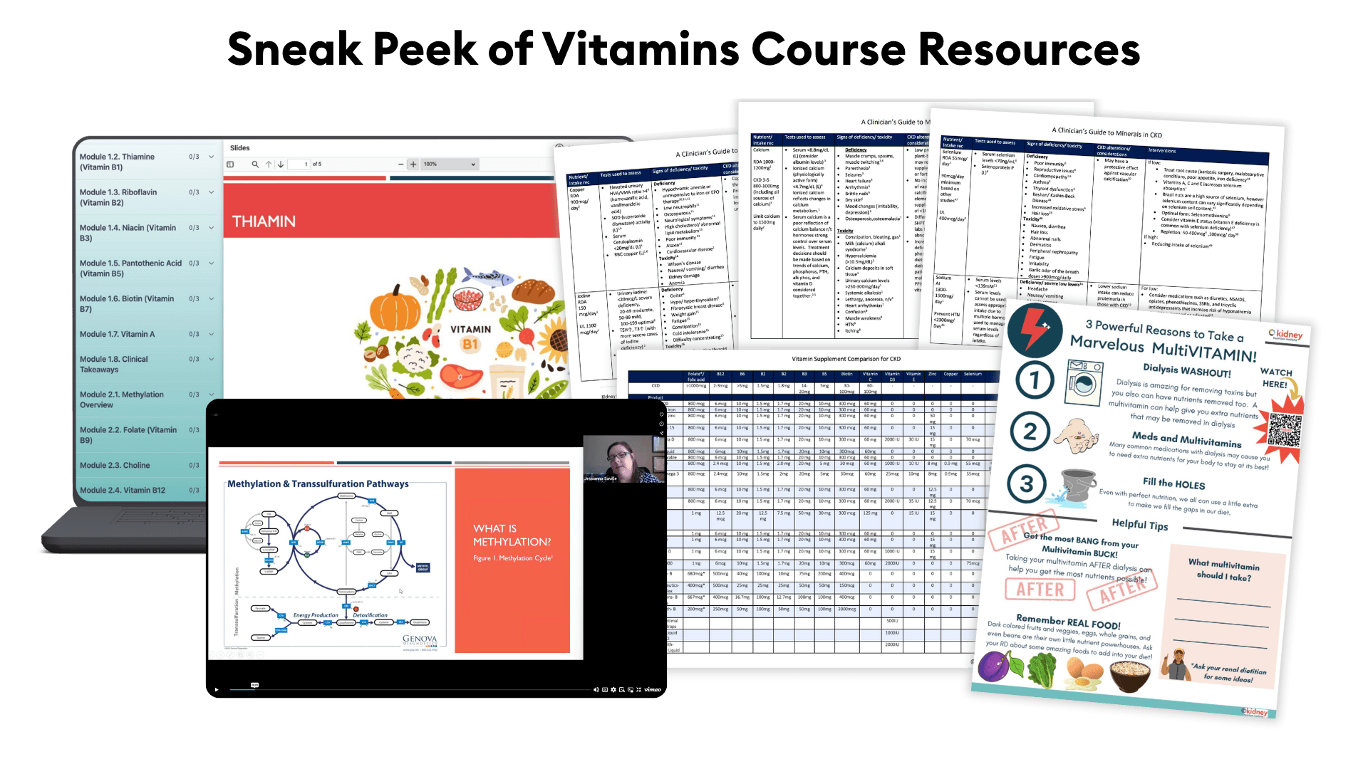 Vitamins Course Vitamins Course