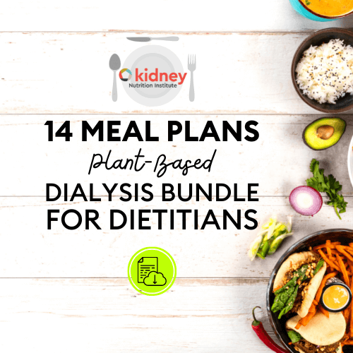 14 Meal Plan Bundle for DIALYSIS