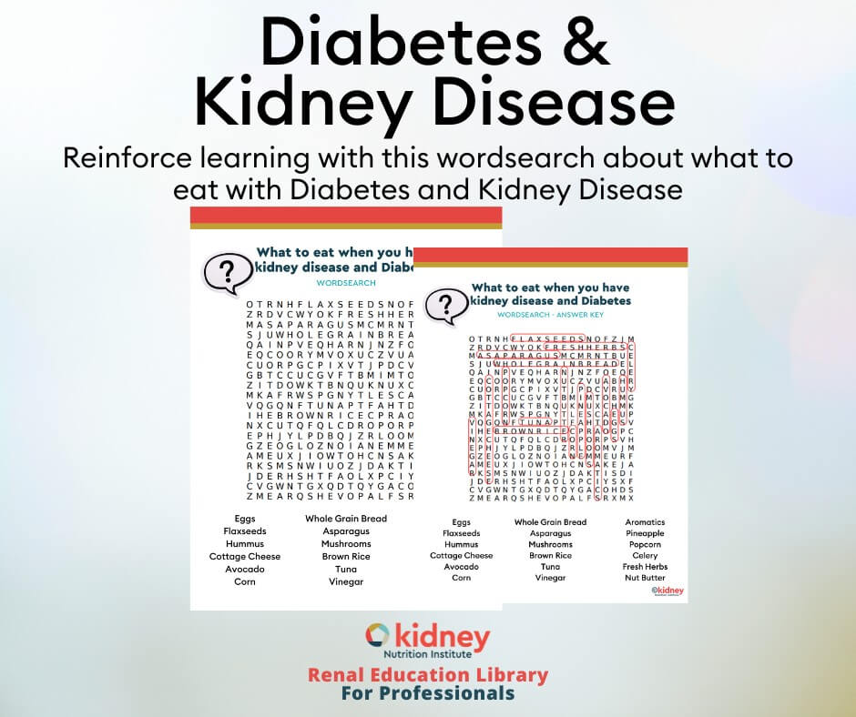 September 2023 Diabetes and Kidney Disease Wordsearch Game September 2023 Diabetes and Kidney Disease Wordsearch Game