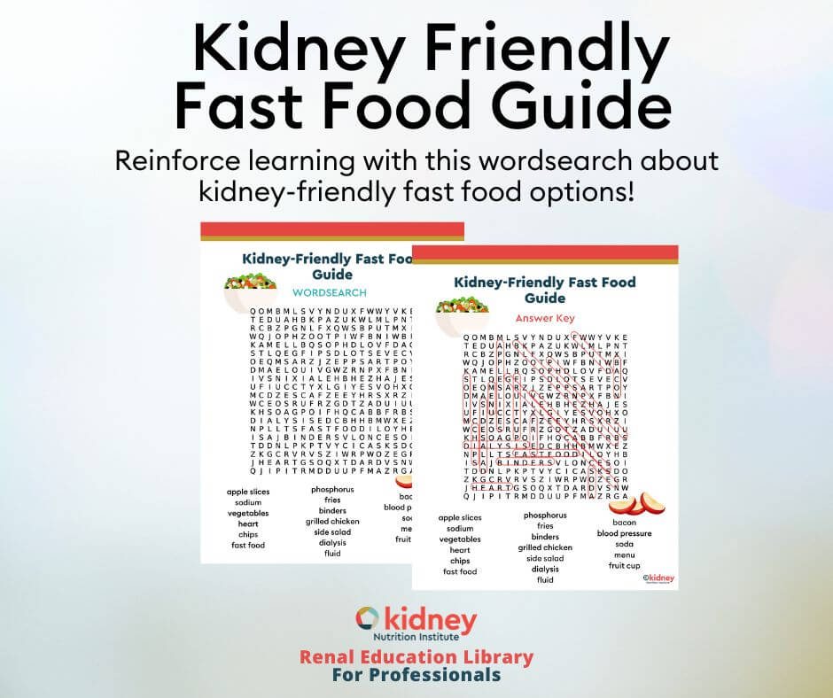 Fb Nov23 Renal Diet Fast Food Guide Wordsearch Game