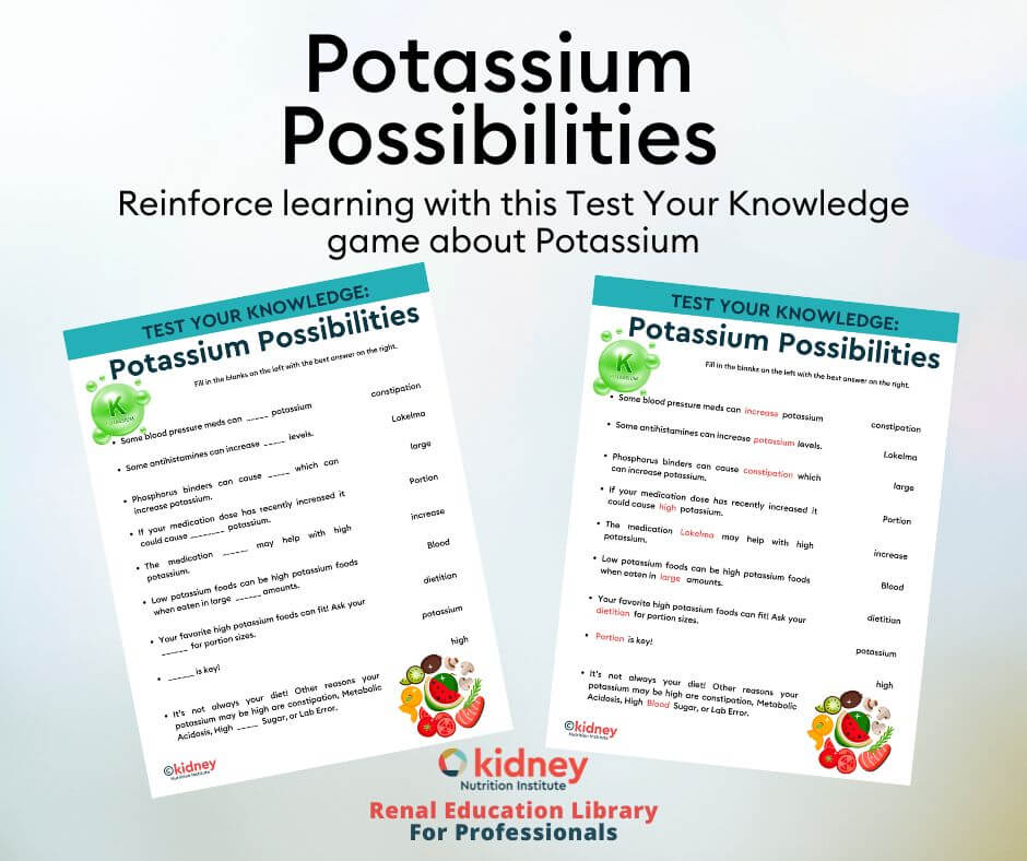Sept2024 Potassium Possibilities Game