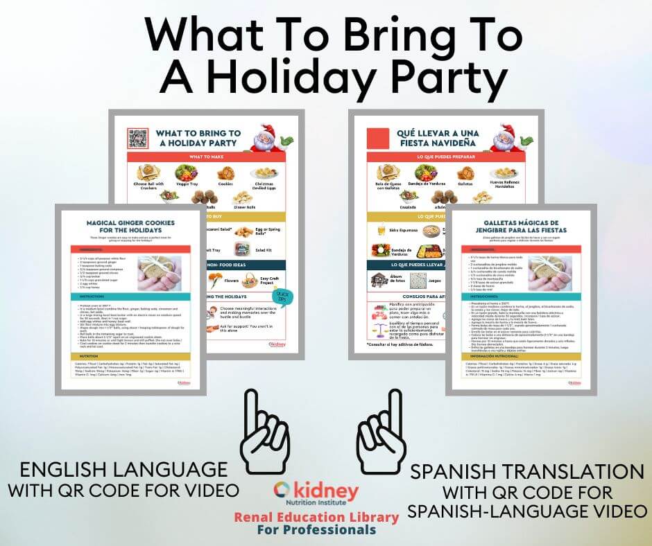 dec24 What to Bring To A Holiday Party handout