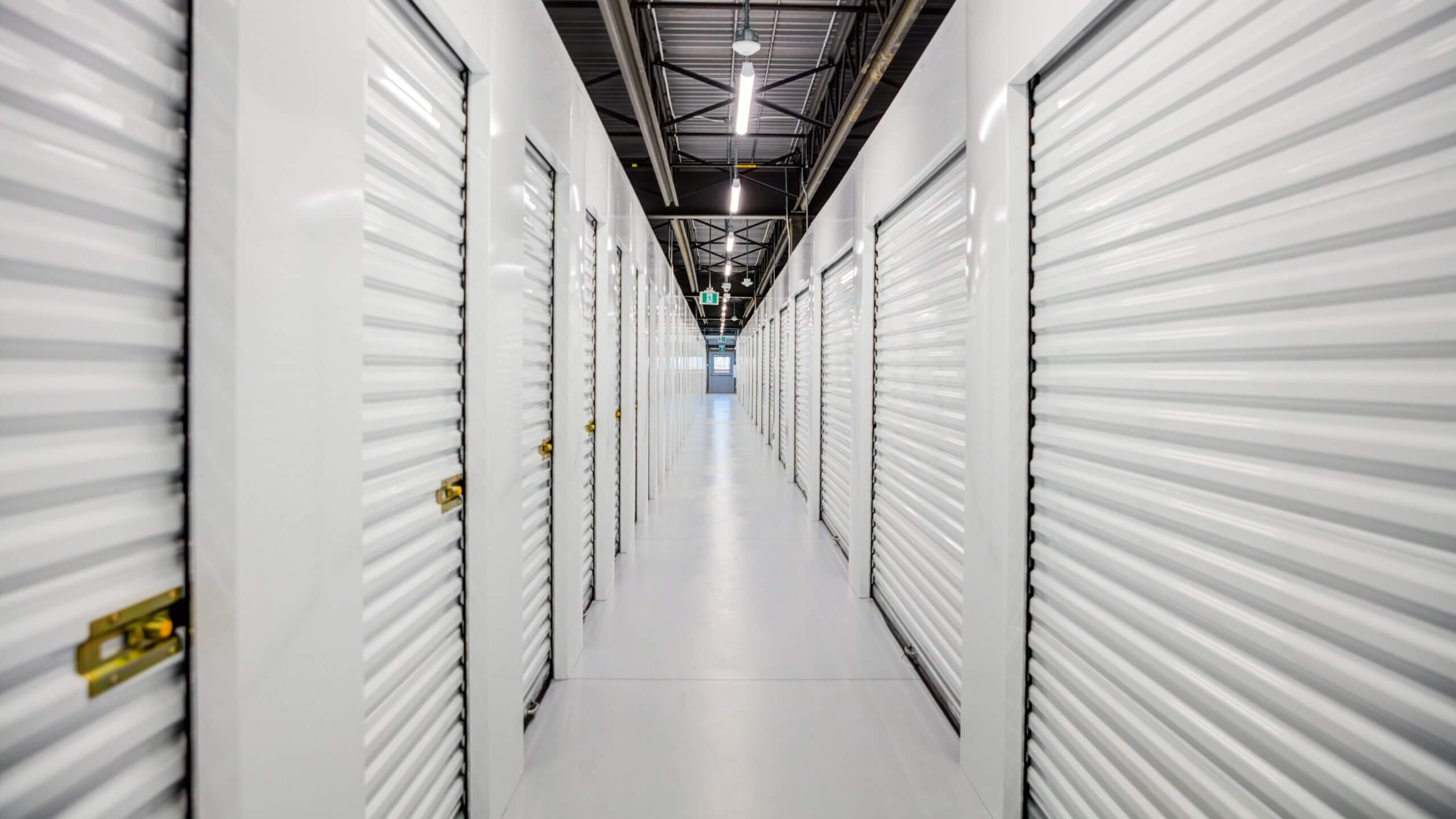 Storage Room Hallway for Food Swaps Blog Post