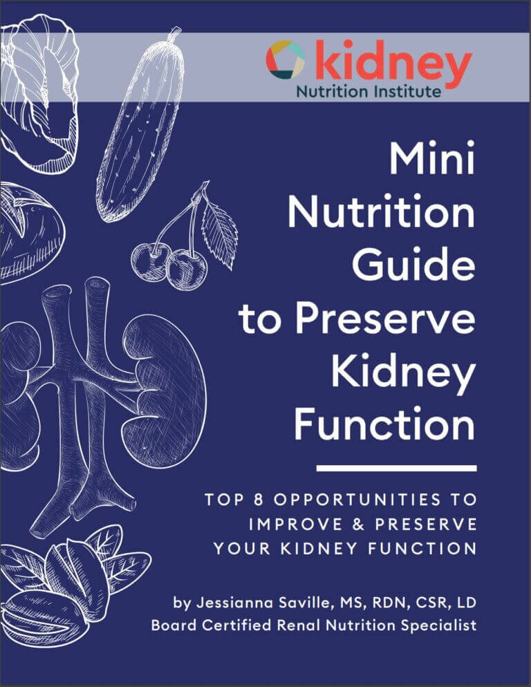 Nutrition Guide Kidney Function 768x994