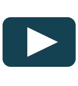 Kni Play Button Icon Blu