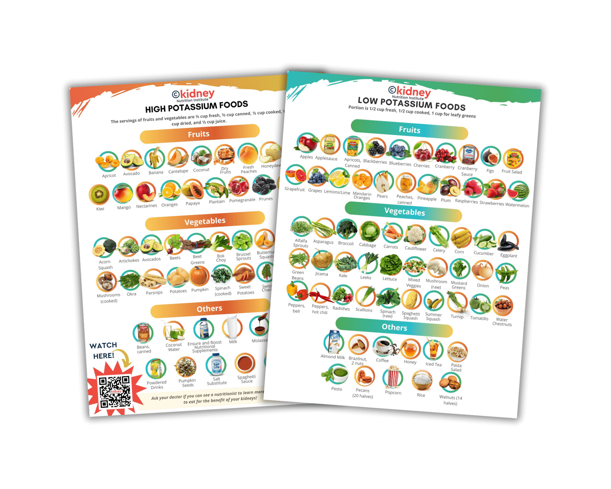 High & Low Potassium Food List Handout (1)