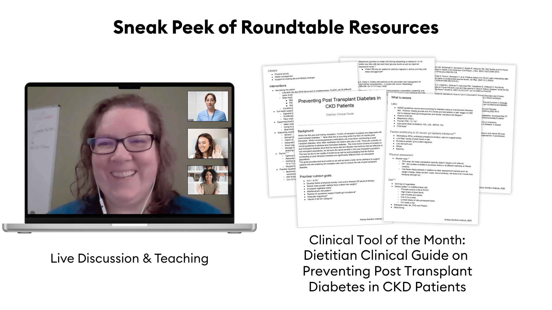 June Roundtable Preventing Post Transplant Diabetes In Ckd Patients