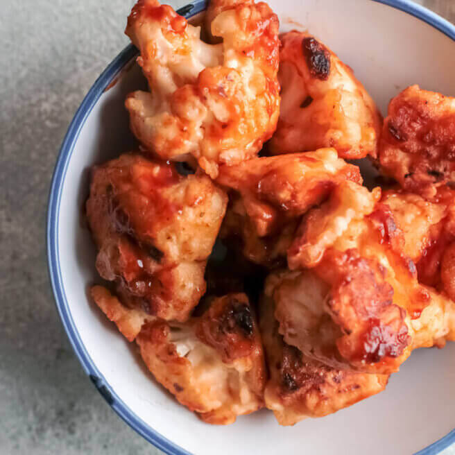 Buffalo Cauliflower Wings 2