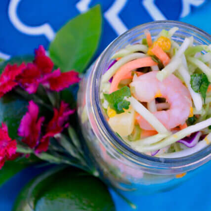 Caribbean Lime Shrimp Salad