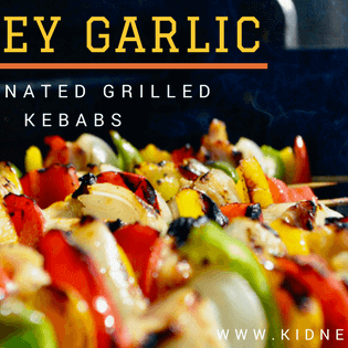 Kidney Friendly Chicken Kebabs