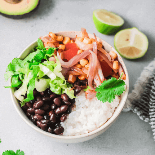 vegetarian vegan burrito bowl kidney friendly dinner plant based diet alkaline diet recipes