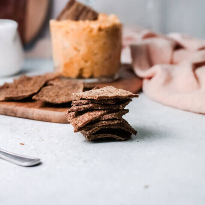Keto Kidney Flax Crackers 4