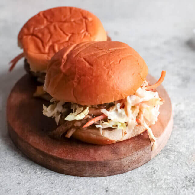 Pulled Bbq Mushroom Sandwich 5