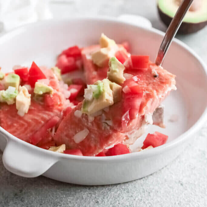 Salmon With Avocado Salsa 2
