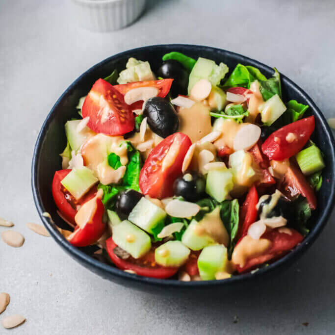 Tomato, Olive, Tahini Salad 6